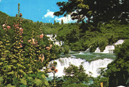 KRKE, WATERFALL, CROATIA, POSTCARD - Croatie