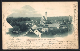 AK Thalkirchen, Ortsansicht Mit Kirche  - Muenchen