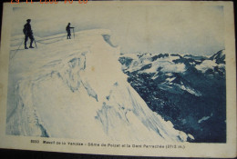 CPA Années 1920 / 30     LA VANOISE Alpinistes La  Dent PARRACHÉE Et Le Dôme De Pozet - Maurienne PARFAIT ÉTAT - Saint Jean De Maurienne