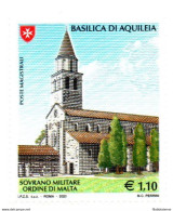 2020 - Vaticano - Basilica Di Aquileia - Congiunta Con Lo SMOM   +++++++++ - Unused Stamps