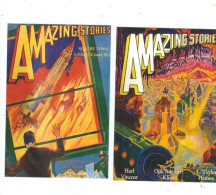 AMERCAN COMIC BOOK  ART COVERS ON 2 POSTCARDS  SCIENCE  FICTION    LOT  20 - Contemporánea (desde 1950)