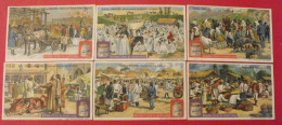 6 Chromo Liebig : Foires Et Marchés. 1907. S 894. Image, Chromos. édition Française. - Liebig