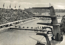 Postcard Germany Leipzig Messestadt Schwimmstadion - Leipzig