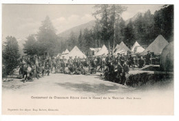 73 Campement Chasseurs Alpins, Massif De La Vanoise. - Other & Unclassified