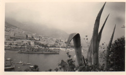 Photographie Vintage Photo Snapshot Monaco Monte Carlo Marine Guerre - Plaatsen