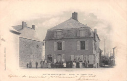 MAUBERT-FONTAINE (Ardennes) - Hôtel Du Grand Turc - Précurseur Voyagé 1903 (2 Scans) - Autres & Non Classés
