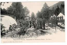 73 Campement De Chasseurs Alpins Dans Le Massif De La Vanoise. - Other & Unclassified