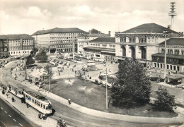 Postcard Germany Hannover Ernst August Platz Tramway - Sonstige & Ohne Zuordnung