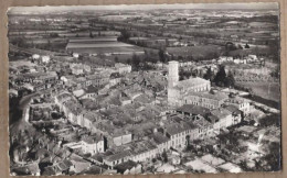 CPSM 32 - LOMBEZ - Vue Générale - TB PLAN D'ensemble Du Village Et De Son Centre - Détails Maisons Jardins - Other & Unclassified