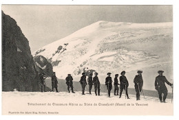 73 Détachement De Chasseurs Alpins Dans Le Massif De La Vanoise, Au Dôme De CHASSFORÊT. - Autres & Non Classés