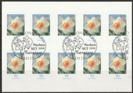 Deutschland 2006  FB 1  Mi-Nr. 10x 2515 Narzisse  O  ESST Bonn ( D 4841) - Gebraucht