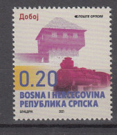 Trein , Railway, Eisenbahn, Train, Bosnien Herzegowina (Serbische Republik)  2021 Mi Nr 859 - Trains