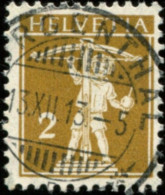 Pays : 453,3 (Suisse)            Yvert Et Tellier N° :   134 (o) - Used Stamps