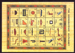 AK 212504 EGYPT - The Hieroglyphic Alphabet - Otros & Sin Clasificación
