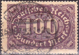 1921 - 1922 - ALEMANIA - IMPERIO -  YVERT 155 - Andere & Zonder Classificatie