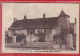 Carte Postale 44. Blain  Manoir De La Cour-Mortier  Très Beau Plan - Blain