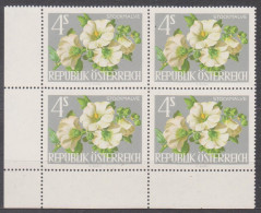 1964 , Wiener Internationale Gartenschau ( Mi.Nr.: 1150 ) (1) 4-er Block Postfrisch ** - Ongebruikt