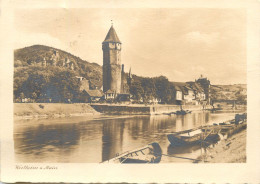 Postcard Germany Wertheim A Main Tower - Other & Unclassified