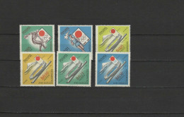 Panama 1964 Olympic Games Tokyo Set Of 6 MNH - Verano 1964: Tokio