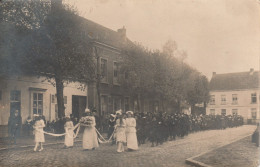 CARTE PHOTO Non Située à Identifier Procession Communion Religion - Zu Identifizieren