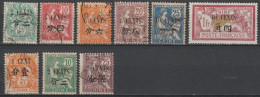 CHINE  - 1912/1922 - YVERT N°83/87+89+91/92+95 (*) / OBLITERES  - COTE = 54 EUR - Used Stamps