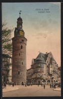 AK Halle A. Saale, Leipziger Turm  - Otros & Sin Clasificación
