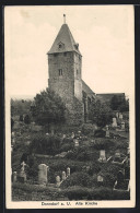 AK Donndorf / Unstrut, Alte Kirche Mit Friedhof  - Otros & Sin Clasificación