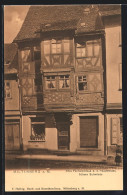 AK Miltenberg A. M., Altes Fachwerkhaus A. D. Hauptstrasse, Frühere Schmiede  - Miltenberg A. Main