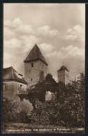 AK Ochsenfurt / Main, Alte Stadtmauer M. Pulverturm  - Ochsenfurt