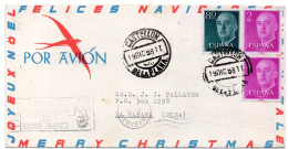Carta  Con Matasellos     Castellón  De La Plana  De 1958 - Covers & Documents