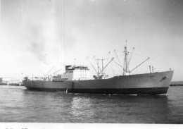 Photographie Vintage Photo Snapshot Bateau Boat Le Ronda Cargo - Bateaux