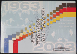 ALX2003X.1 - SET FRANCO ALLEMAND - 2003 Traité De L'Elysée - 1 Cent à 2 Euros - Allemagne