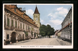 AK Strengberg Bei Amstetten, Historisches Postgebäude  - Otros & Sin Clasificación