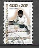 TIMBRE OBLITERE DE COTE D'IVOIRE DE 2001 N° MICHEL 1286 - Ivoorkust (1960-...)