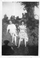 Photographie Vintage Photo Snapshot Ombre Photographe Sexy Jambes Montluçon - Personnes Anonymes