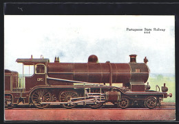 Pc Englische Eisenbahn-Lokomotive No. 83 Der Portuguese State Railway 4-6-0  - Trenes