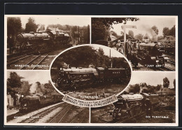 AK Romney, Hythe & Dymchurch Railway, Lokomotiven Winston Churchill, Northern Chief  - Trenes