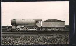 Photo Pc Englische Eisenbahn, Lokomotive Mit Tender Nr. 33 Der LNER  - Trenes