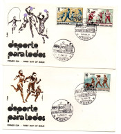 2 Cartas  Con Matasellos  Conmemorativo Expo Ocio De 1979 - Lettres & Documents
