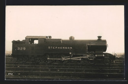 Pc Dampflokomotive No. 329 Stephenson, Englische Eisenbahn  - Trains