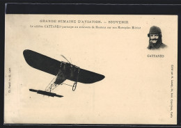 AK Cattaneo Sur Son Monoplan Blériot  - Other & Unclassified