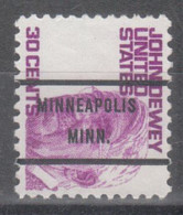 USA Precancel Vorausentwertungen Preo Bureau Minnesota, Minneapolis 1291-71 - Voorafgestempeld