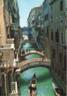 ITALIE - Venezia - Canal De La "Canonica" - Animé - Vue Générale - Barques - Ponts - Carte Postale Ancienne - Venezia (Venedig)