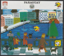 Paraguay: 1984, Blockausgabe: Mi. Nr. 404, 25 G.  Weltpostkongress, Hamburg.   **/MNH - Paraguay