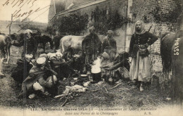 France > [51] Marne > Guerre 1914-15 - Campement De Spaïs Marocains Dans Une Ferme En Champagne - 15215 - Autres & Non Classés