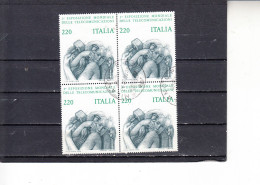 ITALIA  1979 - Sassone  1471° (quartina) - Expo PTT - 1971-80: Usados