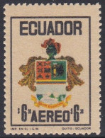 Army Coat Of Arms - 1972 Mnh - Ecuador