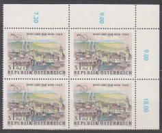 1964 , Internationale Briefmarkenausstellung WIPA 1965 , Wien ( Mi.Nr.: 1165 ) (2) 4-er Block Postfrisch ** - Neufs