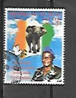 0IMBRE OBLITERE DE COTE D'IVOIRE DE 2000 N° MICHEL 1239 - Ivory Coast (1960-...)