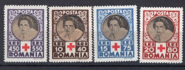 R6850 - ROMANIA ROUMANIE Yv N°819/22 * Croix Rouge - Neufs